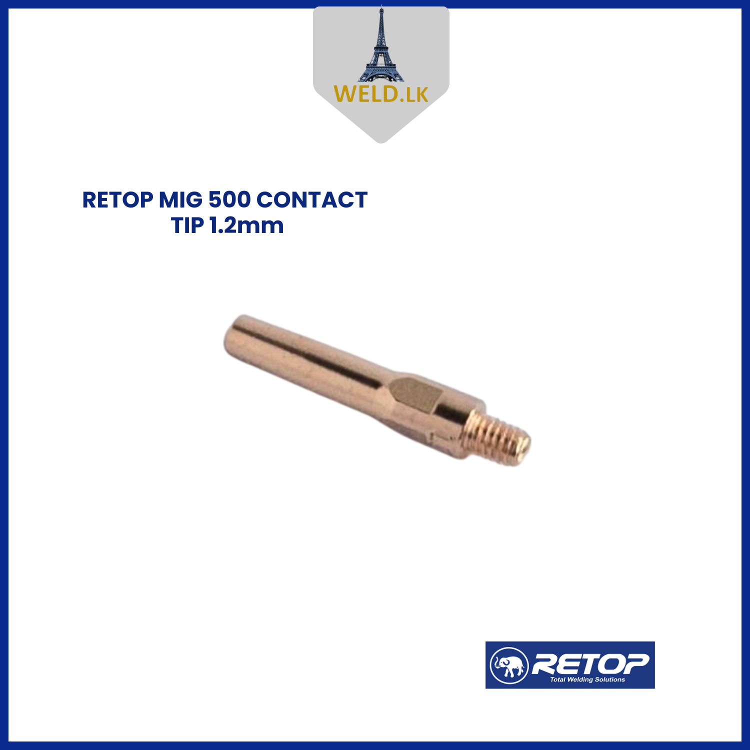 RETOP MIG 500 CONTACT TIP 0.8mm
