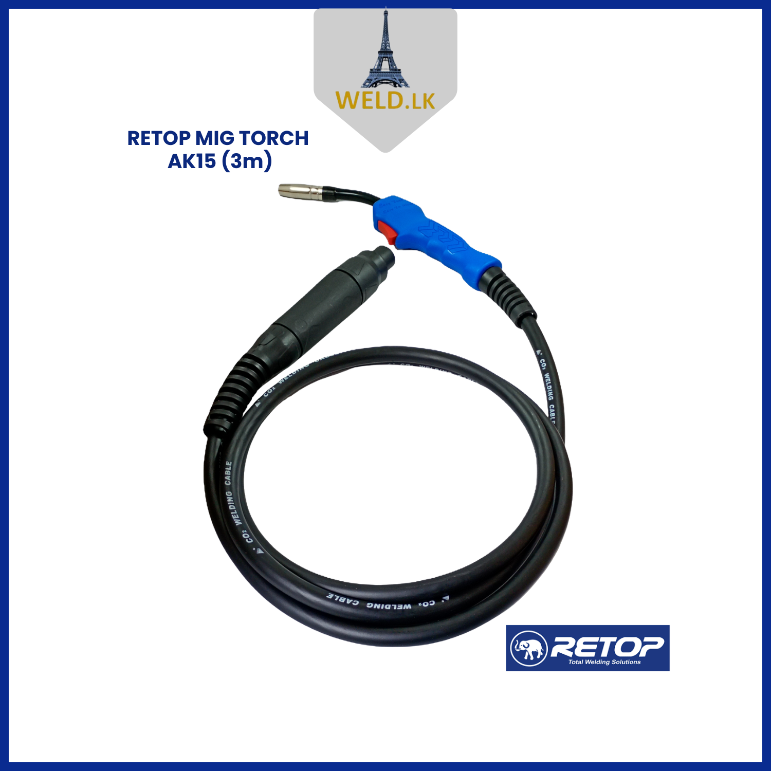 RETOP MIG TORCH AK15 (3m)