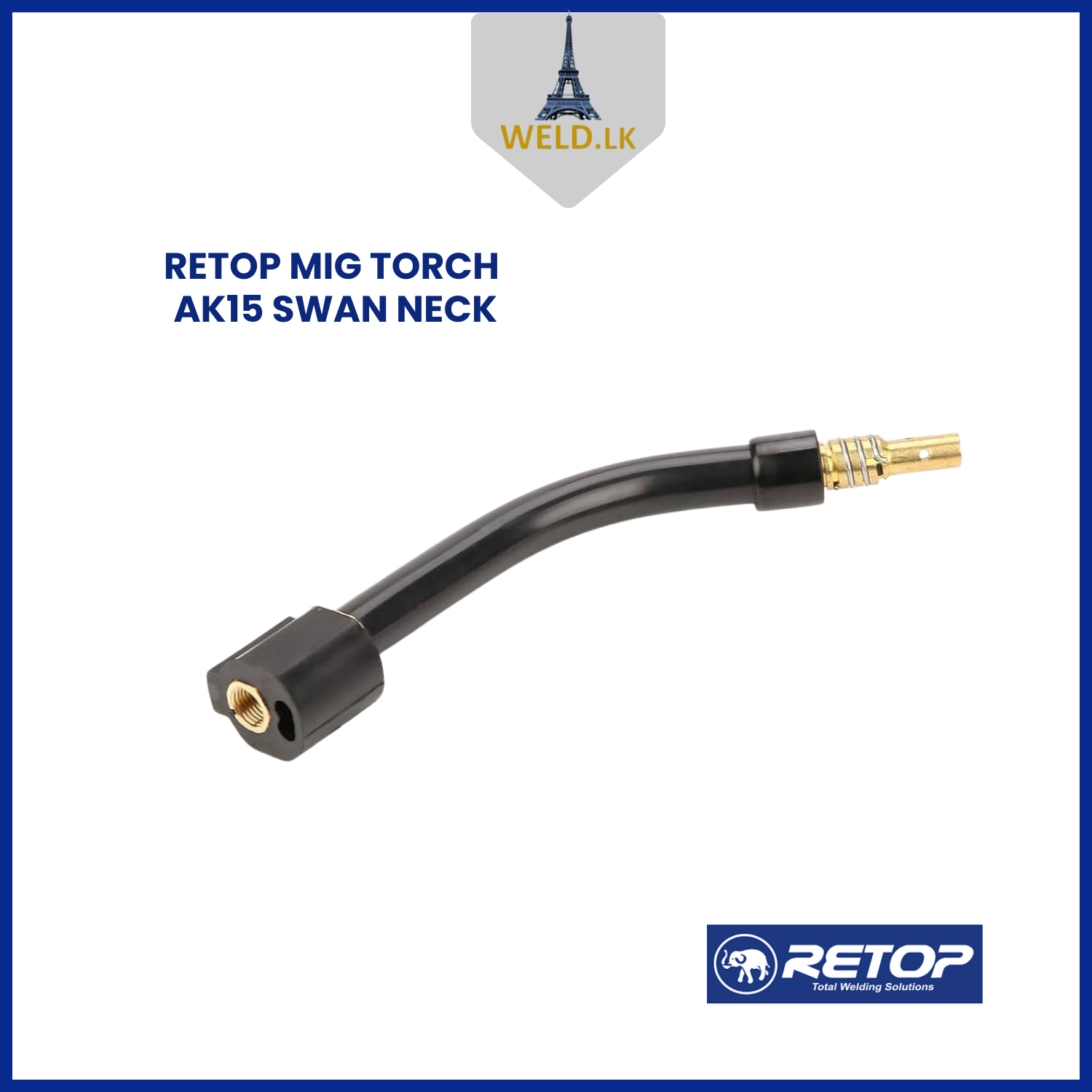 RETOP MIG Torch AK15 swan neck