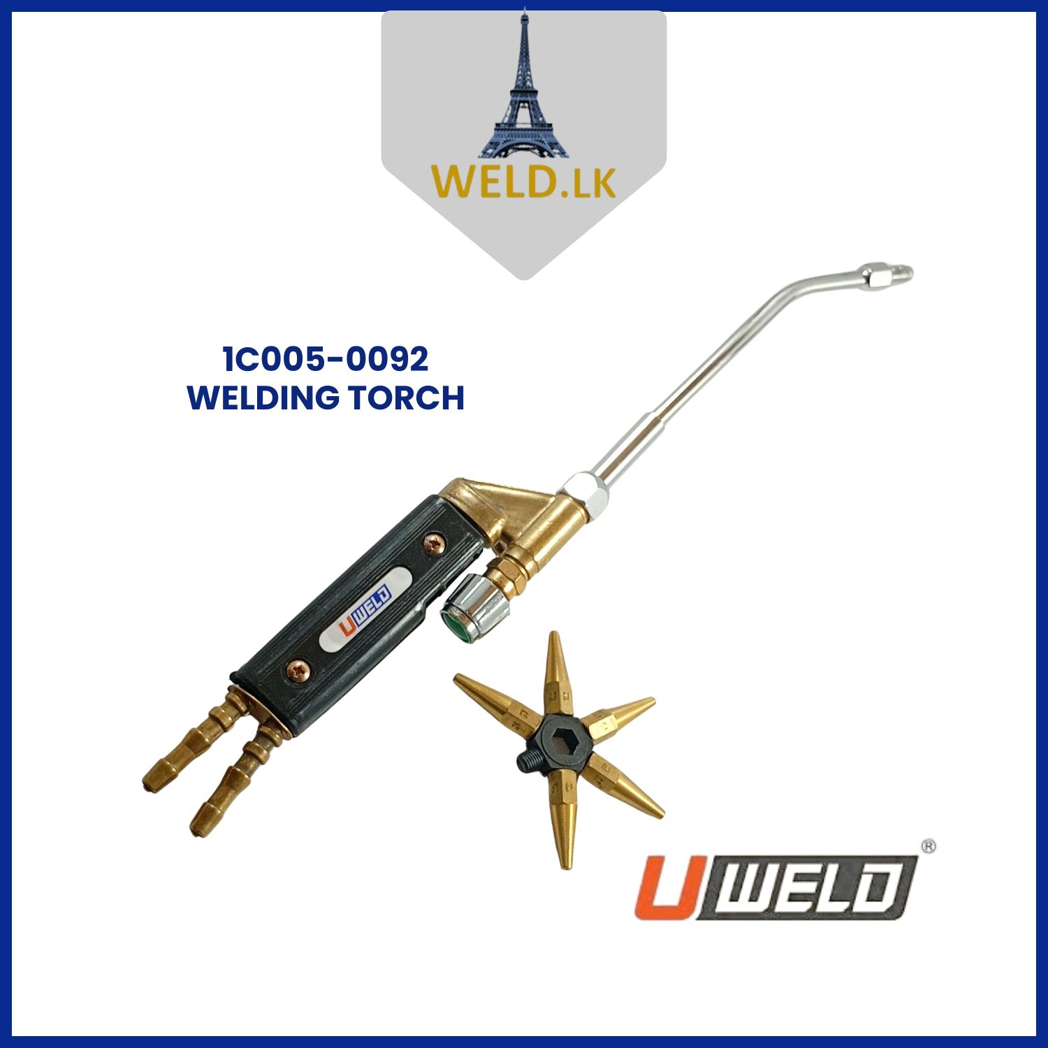 UWELD 1C005-0092 WELDING TORCH (5 nozzle)